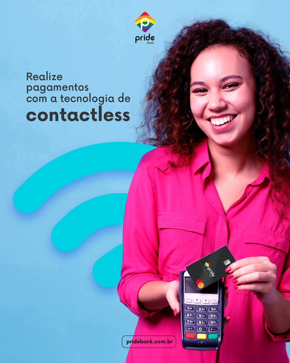 pridebankbr's tweet photo. O pagamento sem contato, mais conhecido como cartão contactless, significa mais
praticidade e segurança para todo mundo.
#diversidade #pride🌈 #lgbti #gay #bancodigital https://t.co/matUKJZScx