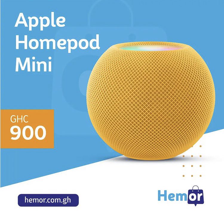 __Hemor_'s tweet photo. iPhone 13 and Apple HomePod mini available , Shop these and more on our website at https://t.co/KWj691usxE  or 
Visit our shop in Osu,adjacent the Oxford Street mall or find us on Bolt or Uber as "Hemor", you can also call 055 739 1600 to purchase

#BuyIt #JustBuyIt https://t.co/PuriOZm3R7