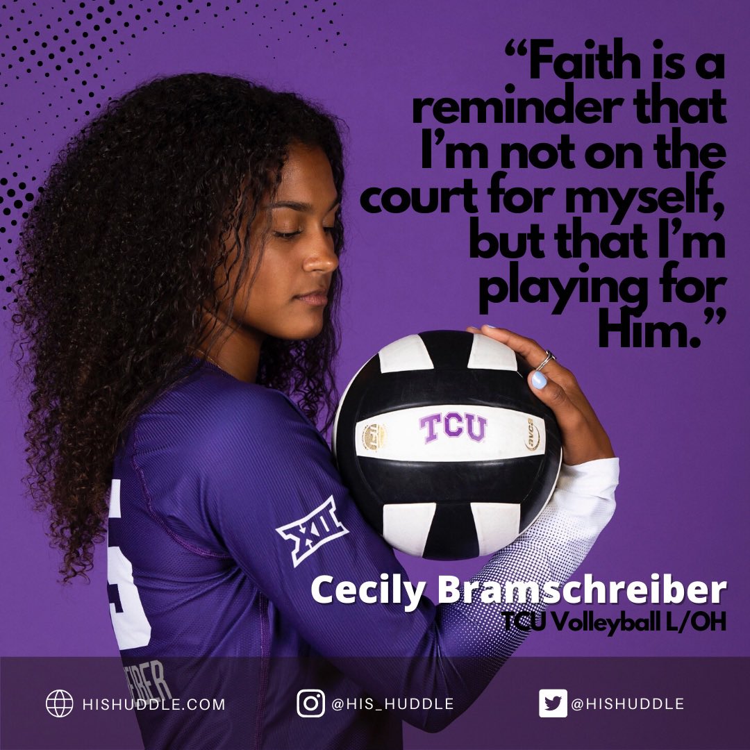 HisHuddle's tweet photo. @TCUvolleyball players Cecily Bramschreiber and Carlee Pharris both say their faith has guided them to where they are today.

Read as they share their story and the impact they hope to have in Fort Worth at the link below!

https://t.co/1Z6xQ7i4Hz https://t.co/8xf3hh3xz2