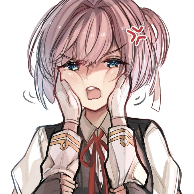 やぁめぇなしゃい…!💢💢 
