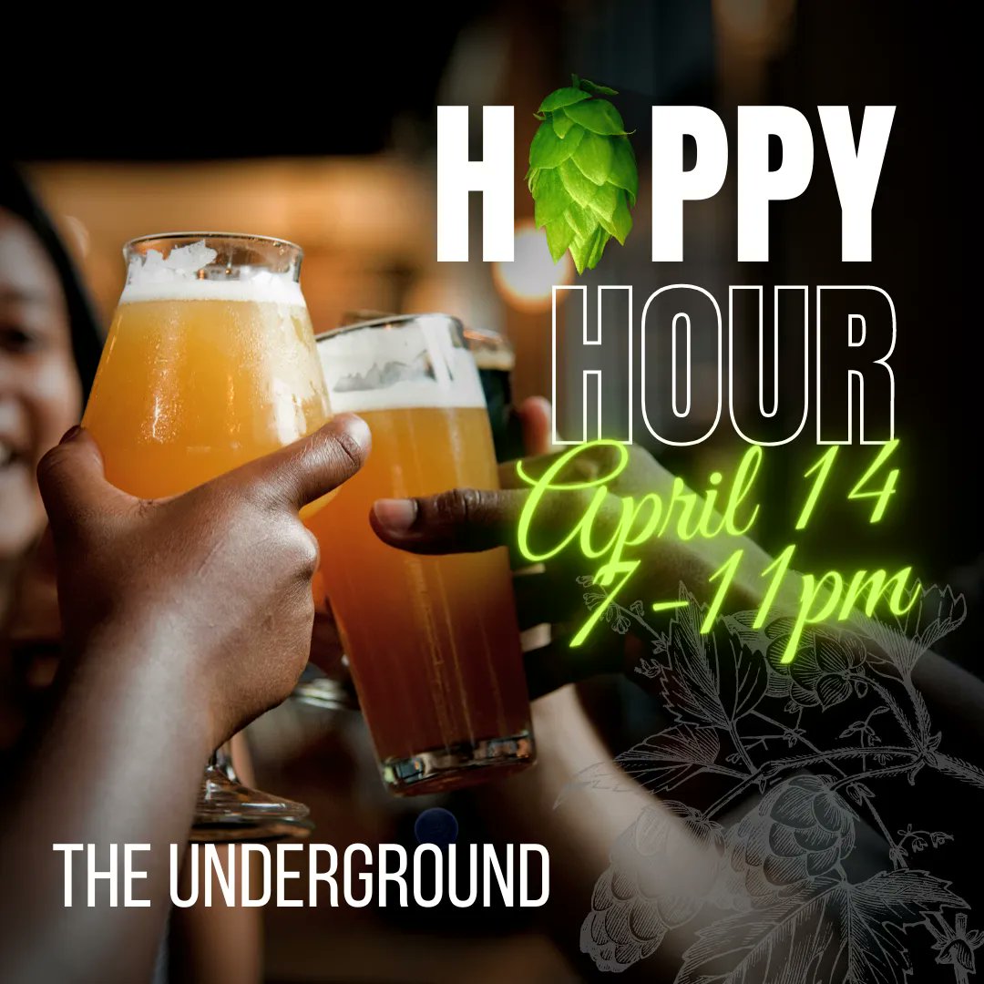 TheUGWooster's tweet photo. Hoppy Tuesday. Join us for Happy Hour this Thursday 7-11pm.
COW Card and ID needed for Entry. https://t.co/IwiLIuUIay