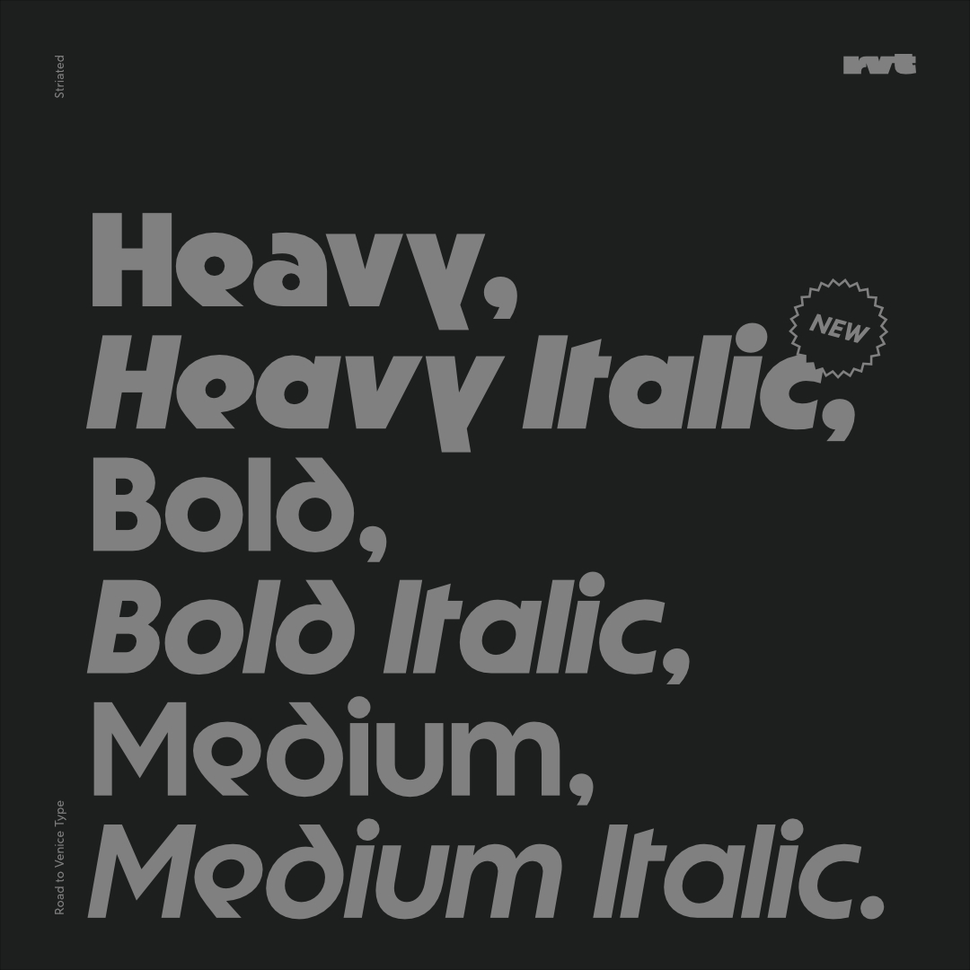 Road to Venice Type tweet media