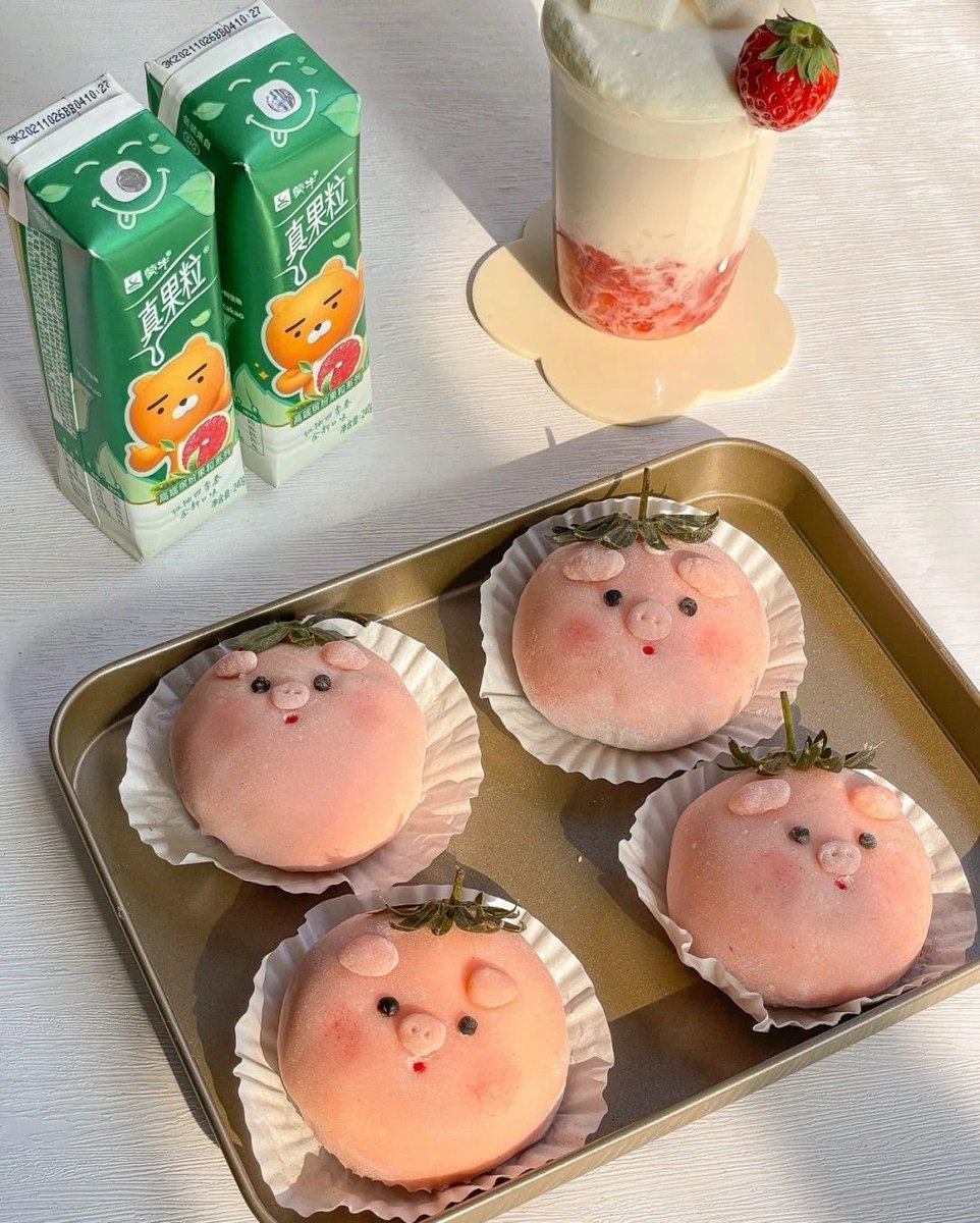 daily_dolce's tweet photo. Pig mochi 🐽 https://t.co/mMWIjmGBEf
