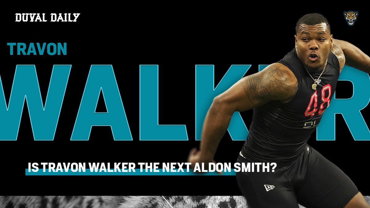 Is Travon Walker the Next Aldon Smith?

@jordandelugo tackles that question on the latest Duval Daily: https://t.co/qEqIhzPsi8 https://t.co/O6ygGuR0U7