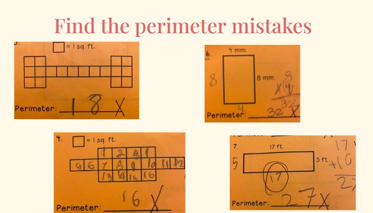 mgarza_teacher's tweet image. Last night, I discovered a good number of Ss making the same mistakes.  I needed a quick fix!  I took pics of the most common mistakes &amp;amp; inserted them in GoogleSlides to display. Today’s warmup…find the mistakes. Then turn &amp;amp; talk about them.  I heard great convos! #KleinMath