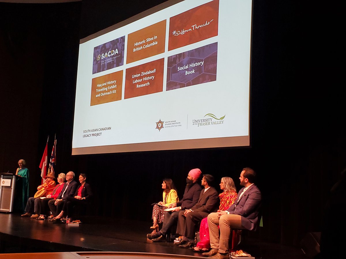UFVresearch's tweet photo. The South Asian Canadian Legacy Project is launching today, with provincial funding and support from the Abbotsford Community Foundation. Learn more about this exciting project here 👉https://t.co/AgQEZQI9xe
@goufv @ufvsasi @Abbotsfordfdn https://t.co/3V8FUGkdol