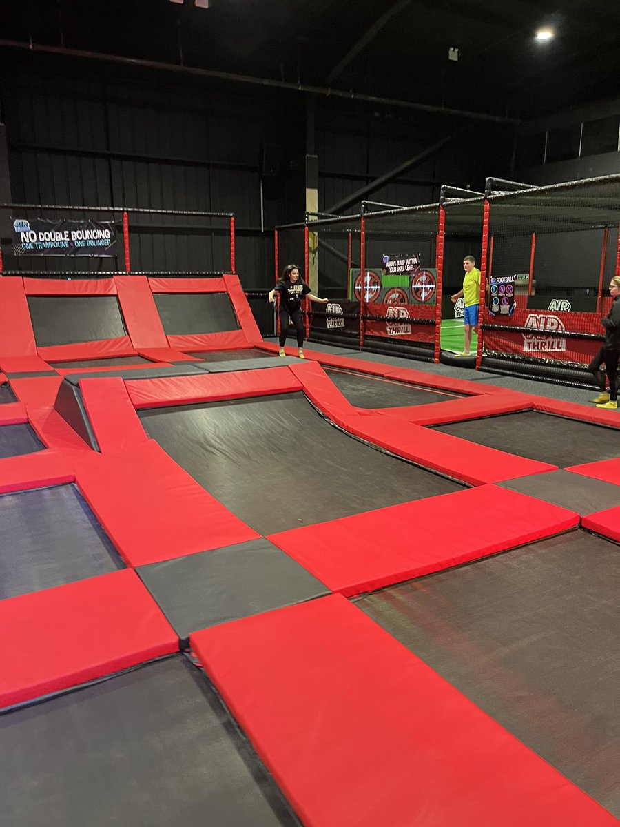 ross_twigg's tweet photo. A great trip with the teens to Airthrill, inflatables and trampolines galore 😀👏😎@FARE_Scotland @Jimmy_FARE @ChriskerrF @RobertFare https://t.co/Hl7JPN0dHz