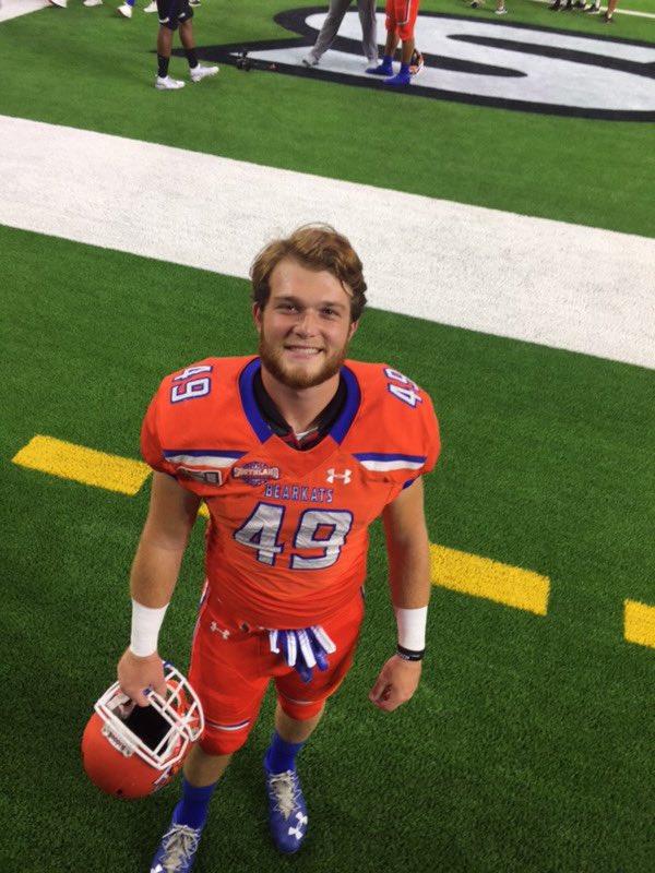 Coach_Meyer27's tweet photo. Walking-On at a Division 1 school is one of the toughest things to do. Lot of days where I didn’t think I would last. Proud to say I have earned a scholarship and never gave up. Love all my teammates and coaches. Thanks for the congrats. Jobs not done. #EatEmUpKats #BurnTheSHips https://t.co/VLBxHu5FRi