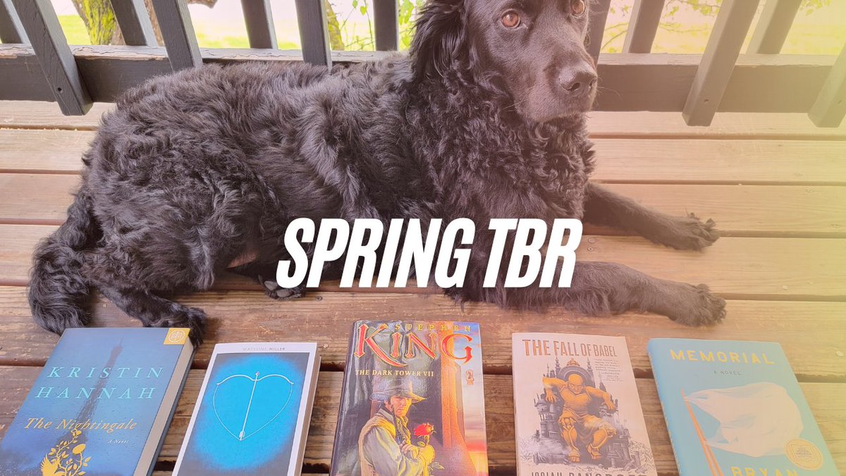 circesbooked's tweet photo. Hi everyone! New video up on the channel where I discuss my Spring TBR!
https://t.co/FsDjBJefem
#booktube #springtbr https://t.co/M4iVxumXr0