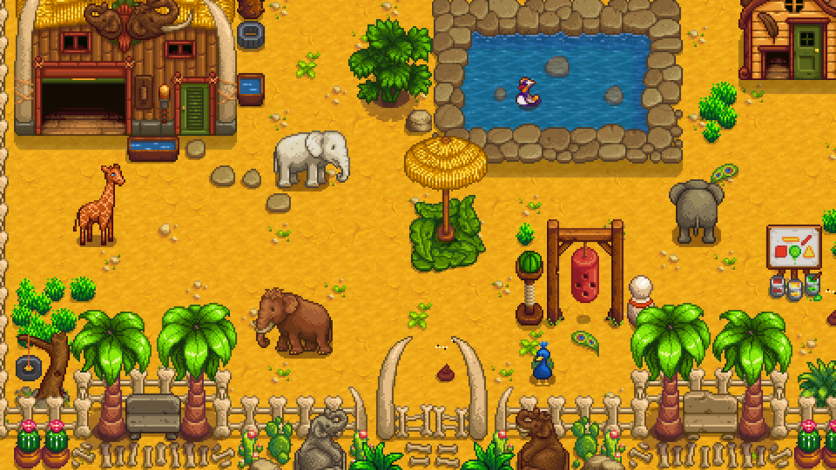 Super_Zoo_Story's tweet photo. How it started                           How its going   
#pixelart #gamedev #indiegame #AnimalCrossing #NintendoSwitch #PlanetZoo https://t.co/mxKS8qxtWJ