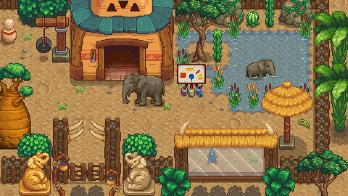 Super_Zoo_Story's tweet photo. How it started                           How its going   
#pixelart #gamedev #indiegame #AnimalCrossing #NintendoSwitch #PlanetZoo https://t.co/mxKS8qxtWJ