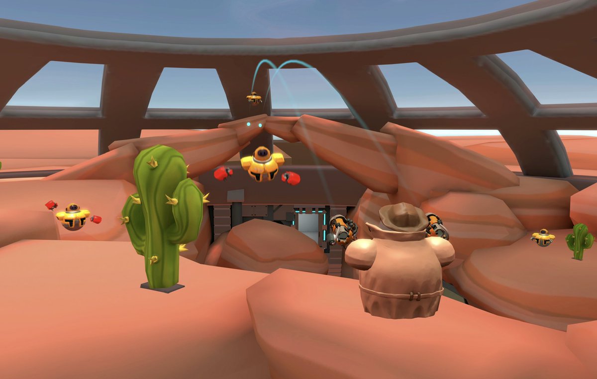 wadality's tweet photo. New arena “Canyon” 🏜 is out! Check out reveal: https://t.co/Nm3pOTUfQp
#vrgame #indiegame #indiedev #VirtualReality #wadality #gamedev #gamedevelopment #Steam #meta #vive #index https://t.co/DXZTxRaebN