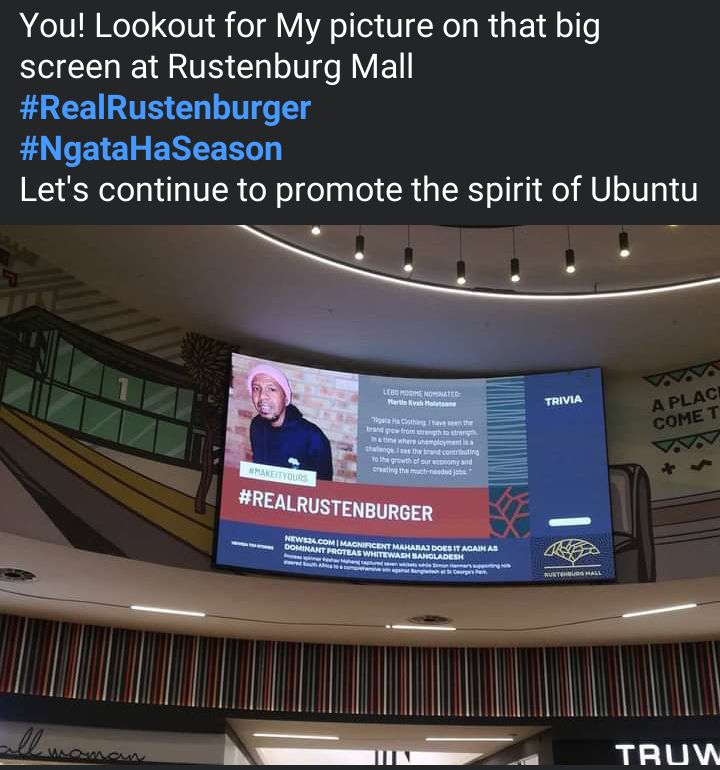Kvsh_Molton's tweet photo. Ngata Ha Clothing
#RealRustenburger
#RustyDusty https://t.co/v78DJ2f6b8