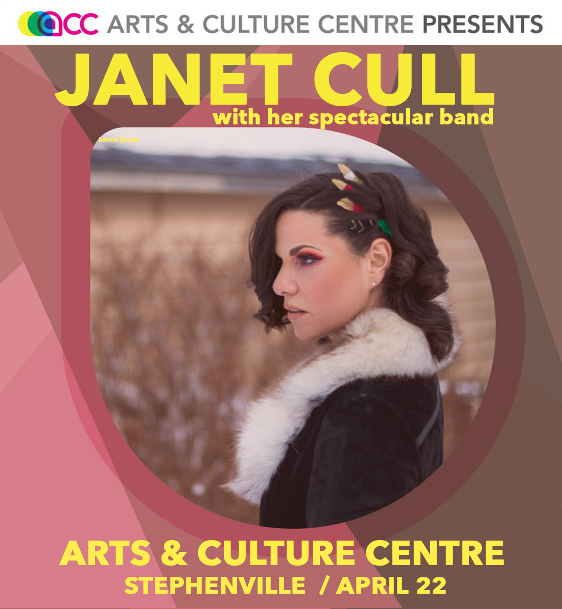Join Janet Cull and her band at the Arts and Culture Centre - Stephenville on April 22! 
Get your tickets here:  👉  bit.ly/3KEY1fr 👈 
<a href="/ACC_SVILLE/">Stephenville ACC</a> #ACCPresents <a href="/NLLiveEvents/">NL Live Events</a>  #livemusic