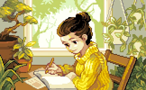 happy #PortfolioDay!
hi!! im moaw!! i make #PixelArt and games! most of my work involves outreach for accessible education niCe nICE 
