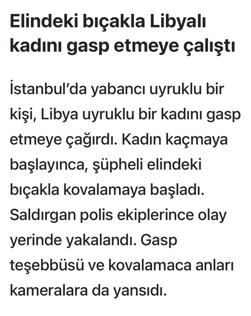 Sığınmacıların karıştıkları suçları hükümet talimatıyla gizleme çabası da artık yetmiyor. Ülkem sığınmacıların karıştıkları suçlarla, nobran tavırlarıyla çalkalanıyor. İçişleri Bakanı hala bunların suça karışma oranı Türklerden daha az diyor! 
#Suriyeli #Afgan #Libyalı