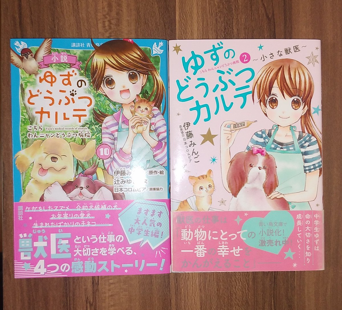 辻みゆき 鈴の音が聞こえる 11 9発売 講談社青い鳥文庫より 小説 ゆずのどうぶつカルテ １０巻 発売です 原作コミックといっしょに チュン太 アトム ロップ トラ 柚も叔父さんもハッチ先生も がんばっています どうぞよろしく