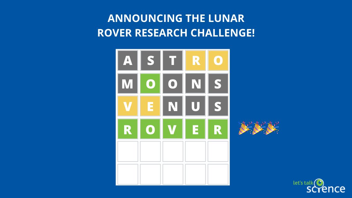 DID YOU HEAR? We just announced The Lunar Rover Research Challenge! Students will be tasked with developing a research proposal and winning teams will get to control a <a href="/Canadensys1/">Canadensys Aerospace</a> rover prototype in a simulated mission. Sign up for updates here! 🚀 ow.ly/URkQ50IHOT8