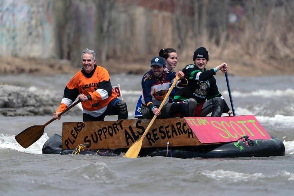 Kudos to Team Scott Williams for braving the elements, raising awareness of #ALS and fundraising for the #WalkToEndALS at the <a href="/FloatYourFanny/">Float Your Fanny</a> event in Port Hope, Ontario! Inspired to start your own team for the Walk to End ALS? Register at walktoendals.ca.