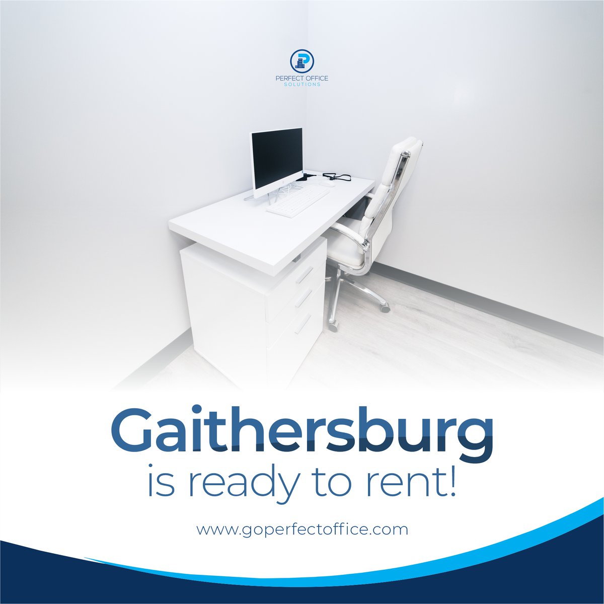 Do you need a space for your business in the Gaithersburg area? Look no further! We have a variety of office spaces available for you.  

Visit goperfectoffice.com to schedule a tour and learn more.