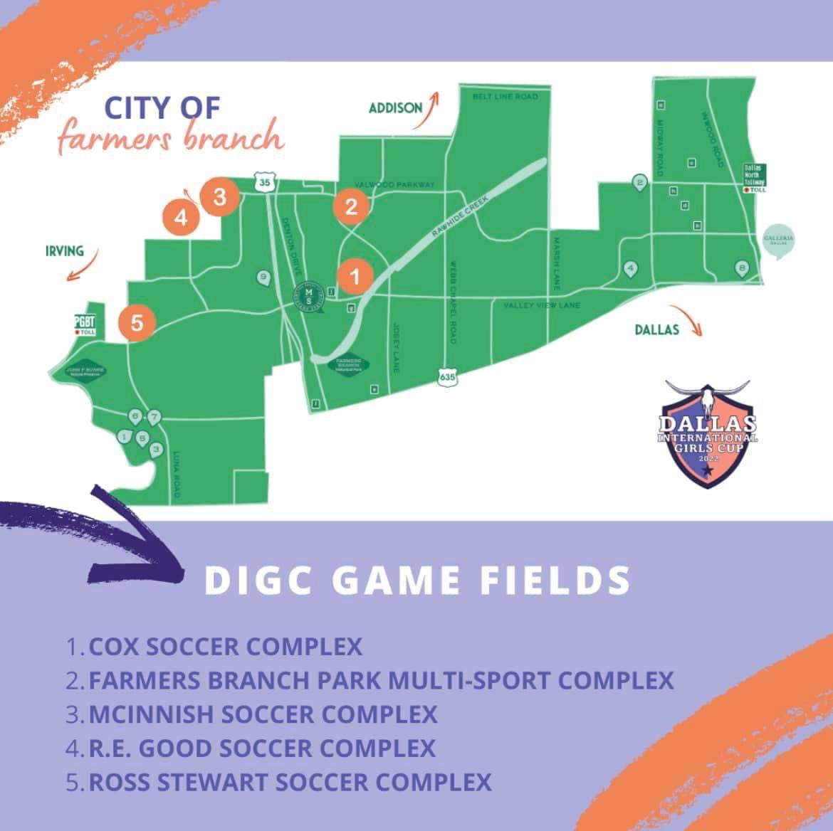 Ross Stewart Soccer Complex Map Dallas Texans U19G Ecnl Comp (@Texansu19Ecnlco) / Twitter