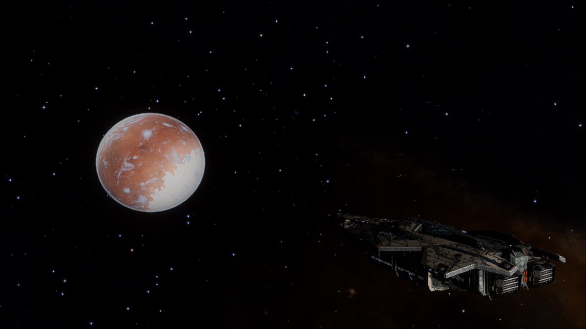 cmdr_mark's tweet photo. Day 3 as the day comes to an end nothing of great note found however good progress made into the black. Some days you just strike out today was one of those days. Tomorrow we head out again to new frontiers. #elietedangerous https://t.co/2hbweOsrP9