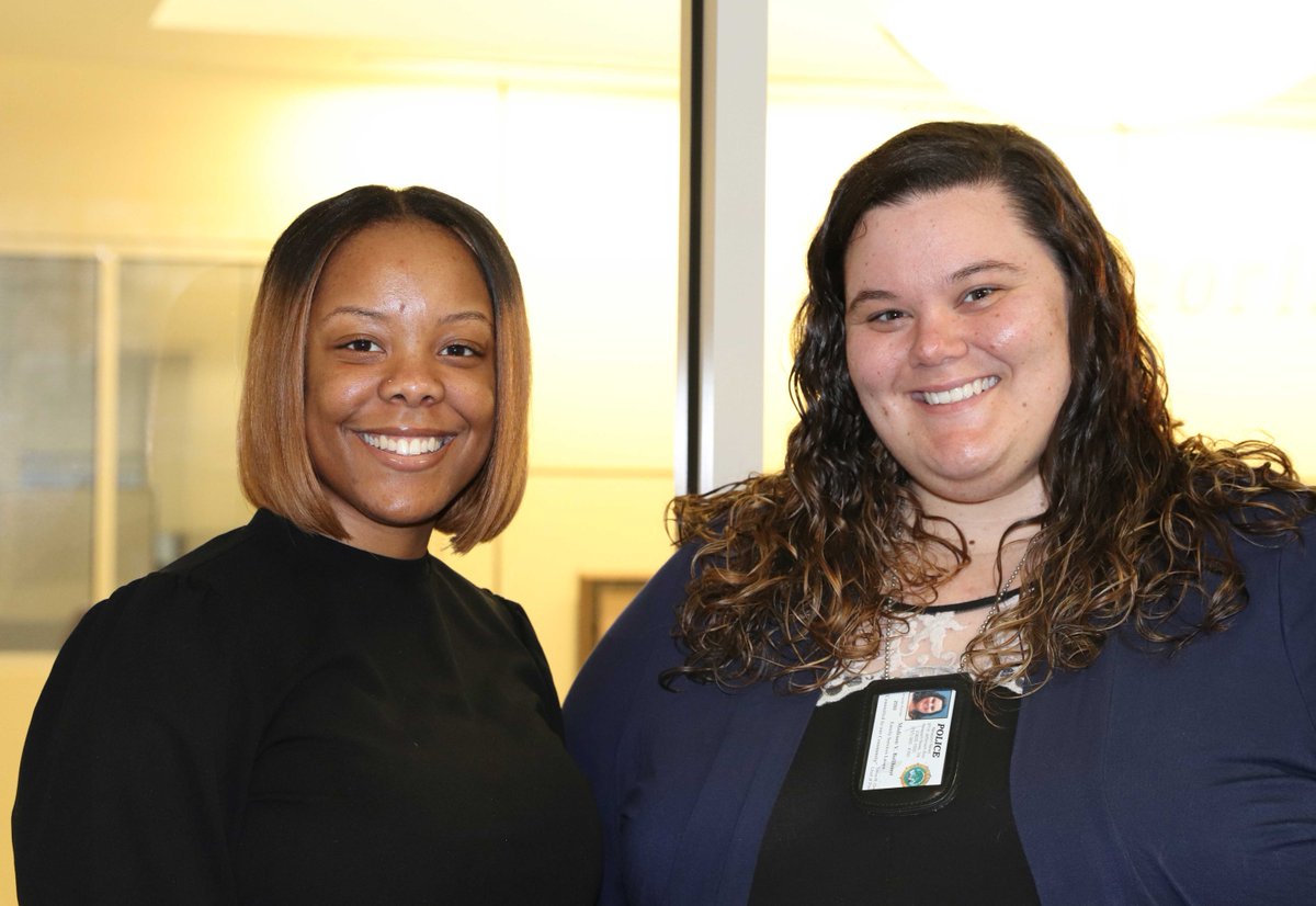 NewportNewsPD's tweet photo. April is Child Abuse Prevention Month. We’re highlighting two important individuals making a difference in the lives of children in Newport News. Meet the Newport News Police Department’s Family Services Liaisons Lexus Lang &amp; Madison Bollhorst. 
MORE: https://t.co/rdzDRM0cYA https://t.co/XAvbyV6QHz