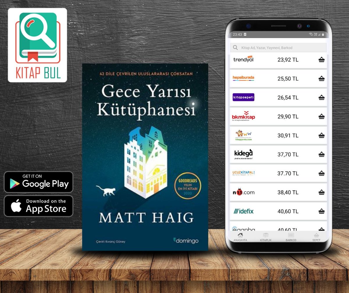 kitapbulapp's tweet photo. Gece Yarısı Kütüphanesi
Matt Haig - Domingo Yayınevi
.
Okuyanlar kitapla ilgili değerlendirmelerini yapabilir mi?
.
@domingoKITAP #kitapbul https://t.co/uDSSHkhcd5
