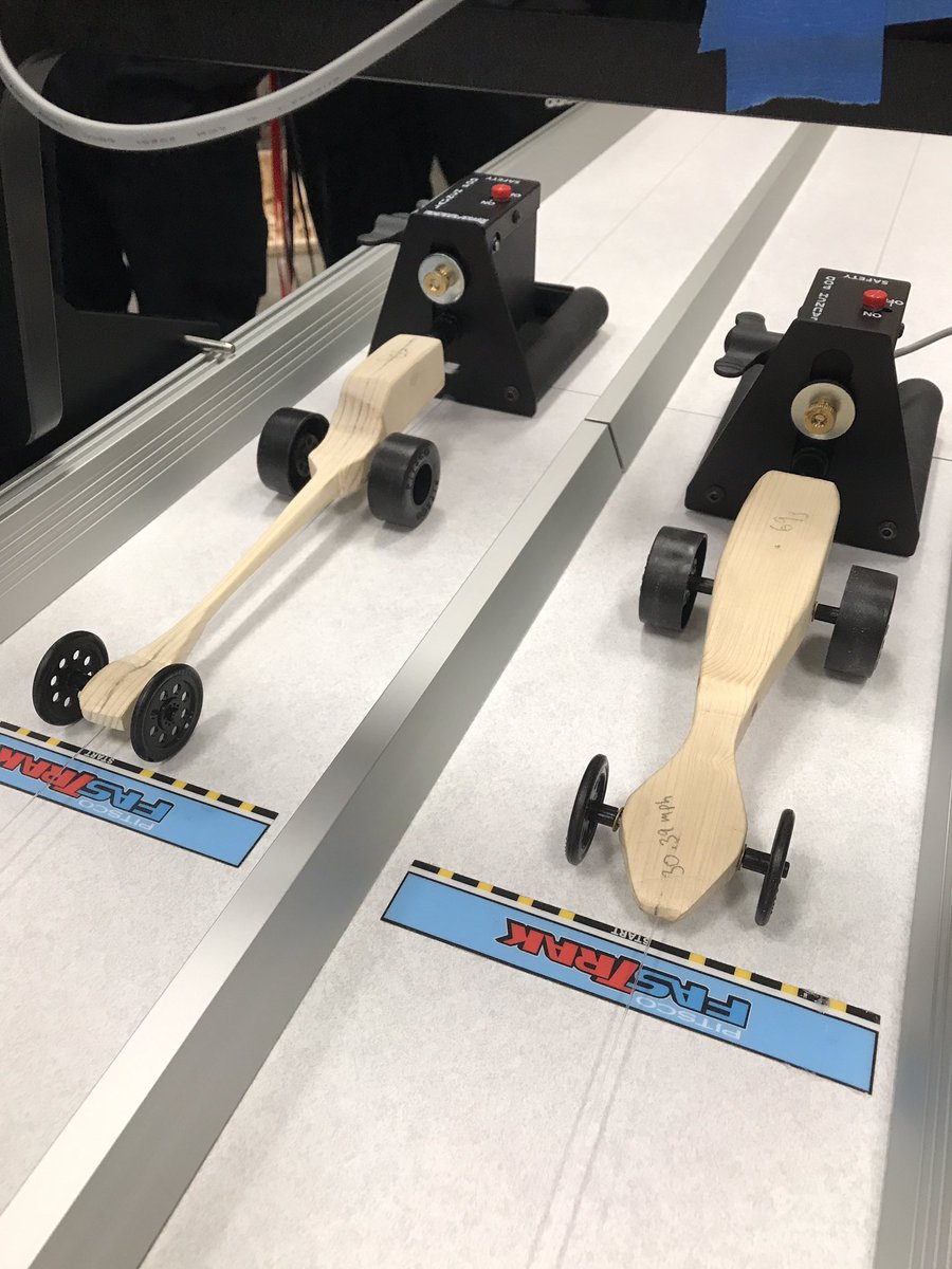 broadwayCTE's tweet photo. WMS CO2 drag races 2022. Fastest car’s average speed was 37.4 MPH, weighing in at 50 grams! @HumbleISD_WMS @HumbleISD_CTE https://t.co/w05MMLXIES