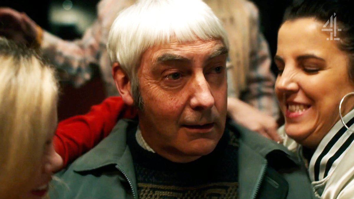 Channel4's tweet photo. Uncle Colm is the hero we never knew we needed 💚 #DerryGirls https://t.co/TRxlrjtwBE