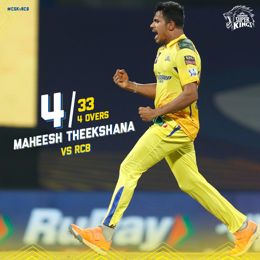 CSK finally get 2 points by defeating RCB