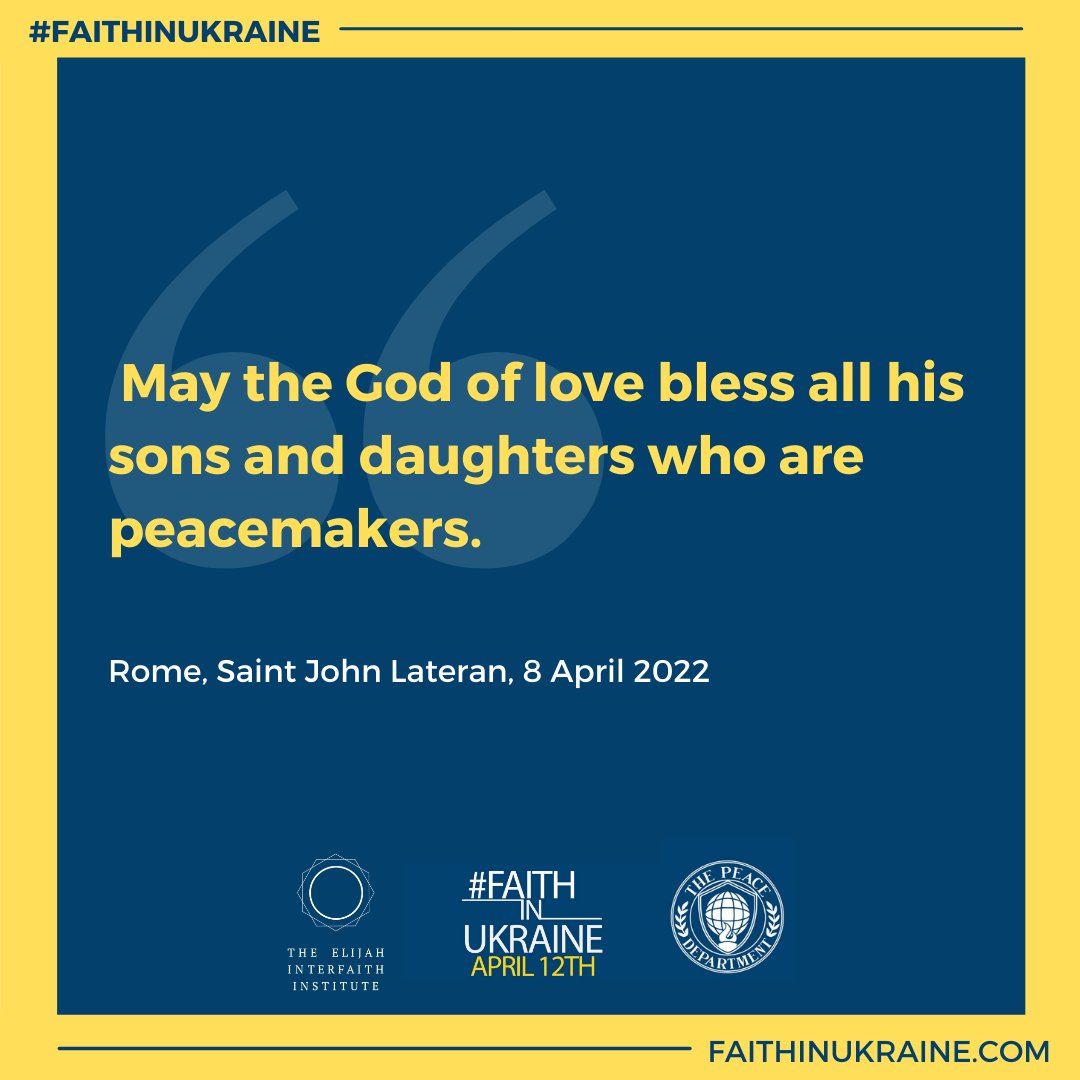 ElijahInt's tweet photo. @Pontifex letter was recited in English and Ukrainian for the first time live at today's global ceremony of prayers, music, friendship and hope at the Chernivsti Theatre for leaders of faith and participants alike. #faithinukraine #Refugees #StandUpForUkraine https://t.co/72AeIEki4m