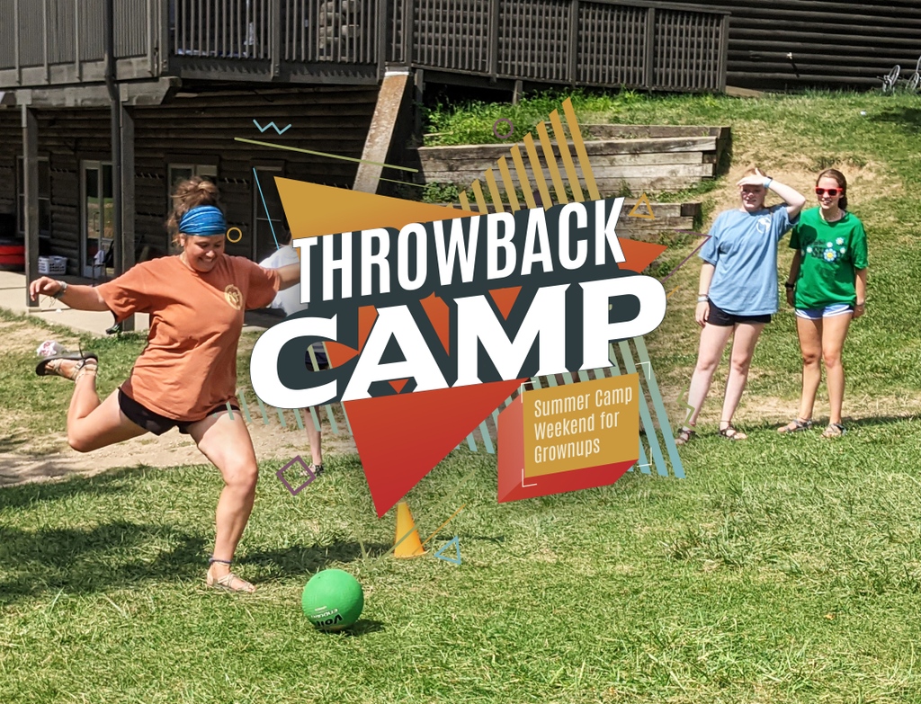 ConnerPrairie's tweet photo. Tickets are now on sale for Throwback Camp at Conner Prairie! https://t.co/zit6nquCGr
Enjoy a grownups-only day of ziplining, archery, camp crafts, field games, summer tubing, and more!
#ThrowbackCamp #ConnerPrairie https://t.co/o3kHVPMOPX