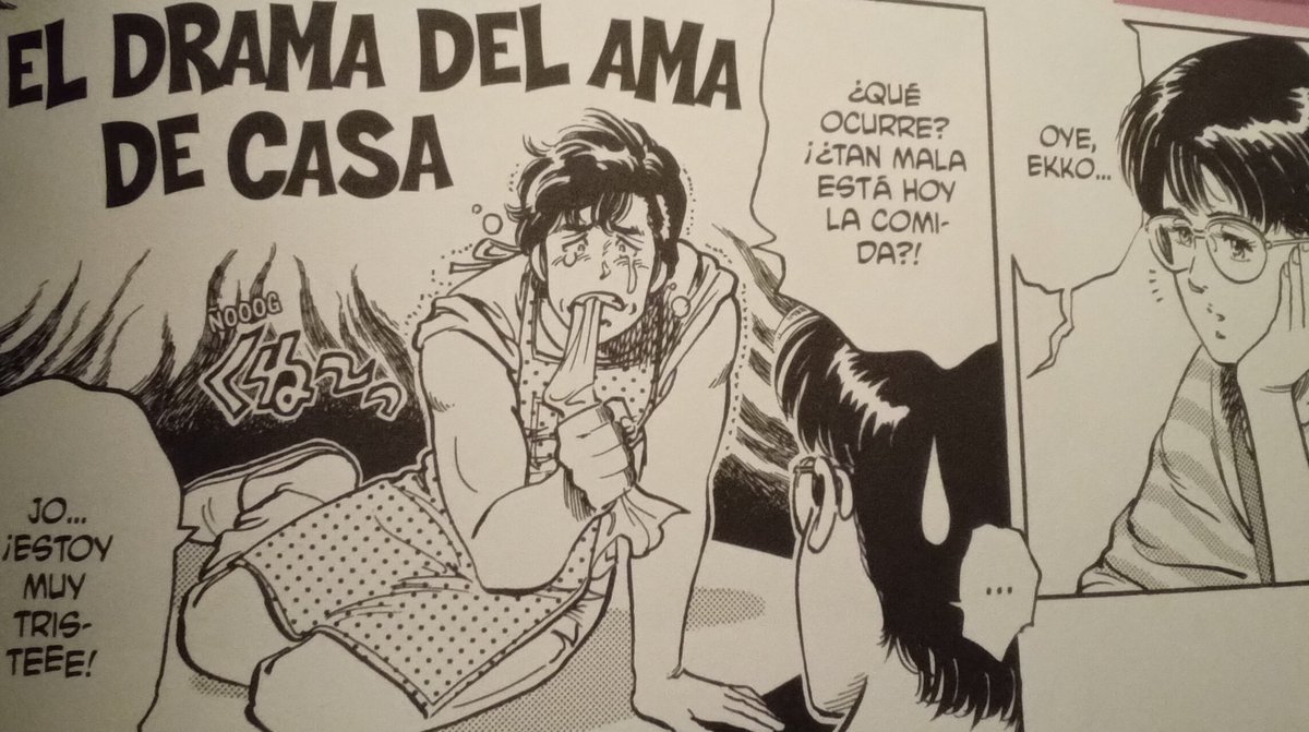 TonyModMod's tweet photo. Ryo ama de casa - Ryo housewife
Del "City Hunter, Vol. 08" por @ArechiManga
(España, 2022).
#シティーハンター #cityhunter #tsukasahojo #privateeyes #ryosaeba #saeba #nickylarson #kaori #kaorimakimura #manga #anime #japan #japon #nipon #nippon https://t.co/gvqG4qJpTj