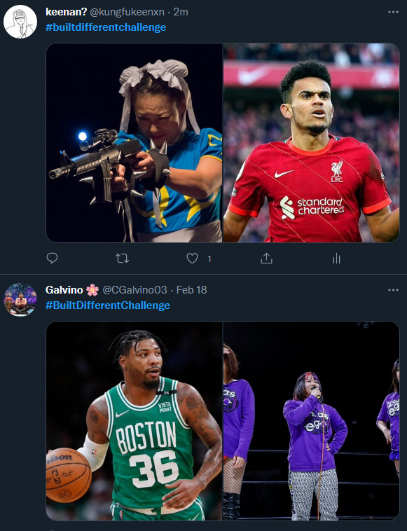 kungfukeenxn's tweet photo. only real ones do the #builtdifferentchallenge https://t.co/Hw5Nb1HHE4