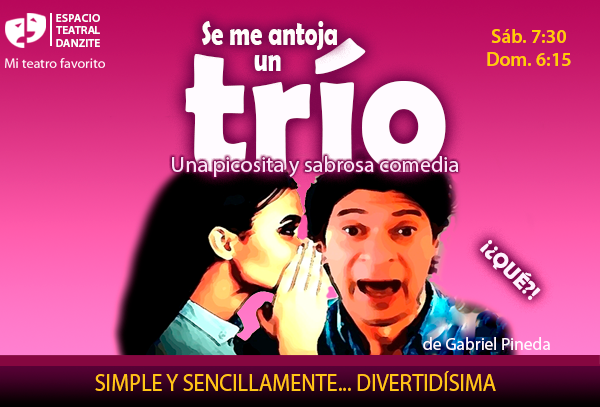 DanziteOficial's tweet photo. Este fin de semana, olvídate del estrés y ven a divertirte con esta fantástica comedia.
En Espacio Teatral Danzite 

#teatro #comedia #SemanaSanta #Cooacán #Danzite https://t.co/J5KadlrOia