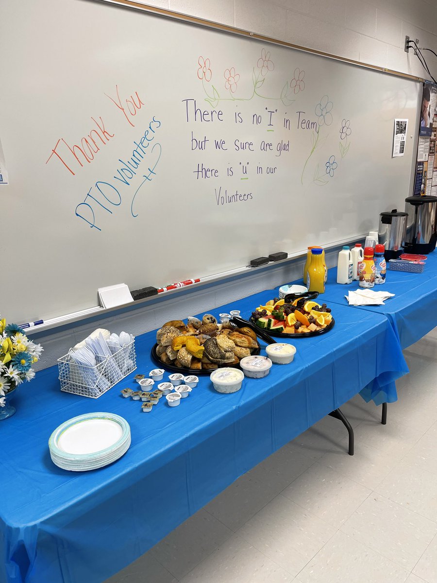 Koko wants everyone to know that there is no “I” in team, but we sure are glad there is a “u” in our Volunteers! Thank you for all you do for the students and staff of KV!!!