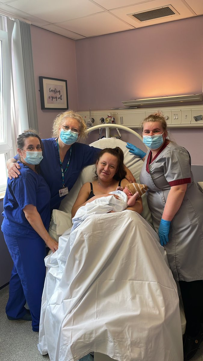 PoplarTeam's tweet photo. Ellie and Jordan welcomed beautiful baby Ruben on the 9th of April 💕 Supported by Poplar midwife Lucy and student Lizzy 💙
Lucy cared for Ellie throughout her pregnancy, labour and postnatal period 🥰 #PoplarTeamTRFT #NHS #Rotherham #betterbirths #continuityofcarer https://t.co/USfLRh4uXk