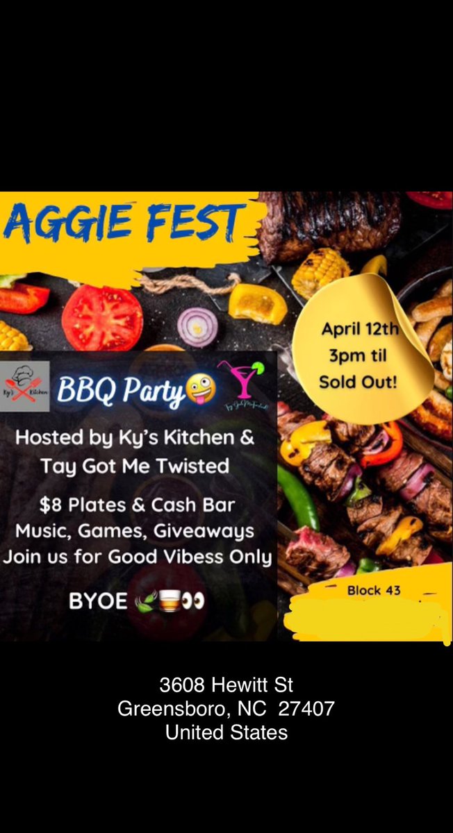 Delvalondadon's tweet image. New location . We lit all day pull up with good vibes #NCAT #block43 #uncg #aggiefest #bennett
