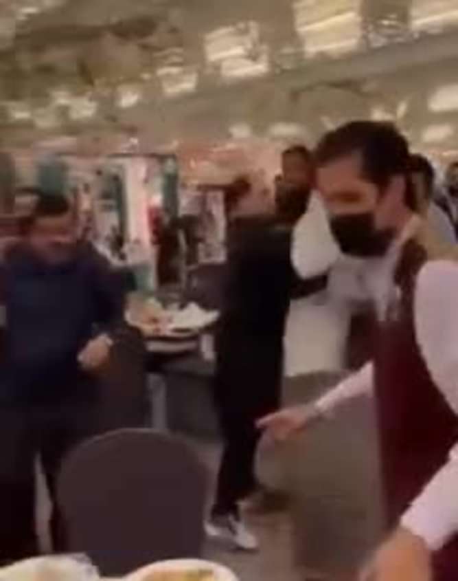 NisarGandapur2's tweet photo. The first result of the "On spot calculation" of rudeness &amp; Abuse. Elder #Yothia must have thought that my age would be tolerated &amp; I would have a good video of how I humiliated. Unfortunately, Sad atmosphere is being created, but the worm will die like this. 
#BajwaforPakistan https://t.co/rfeCg2fpah