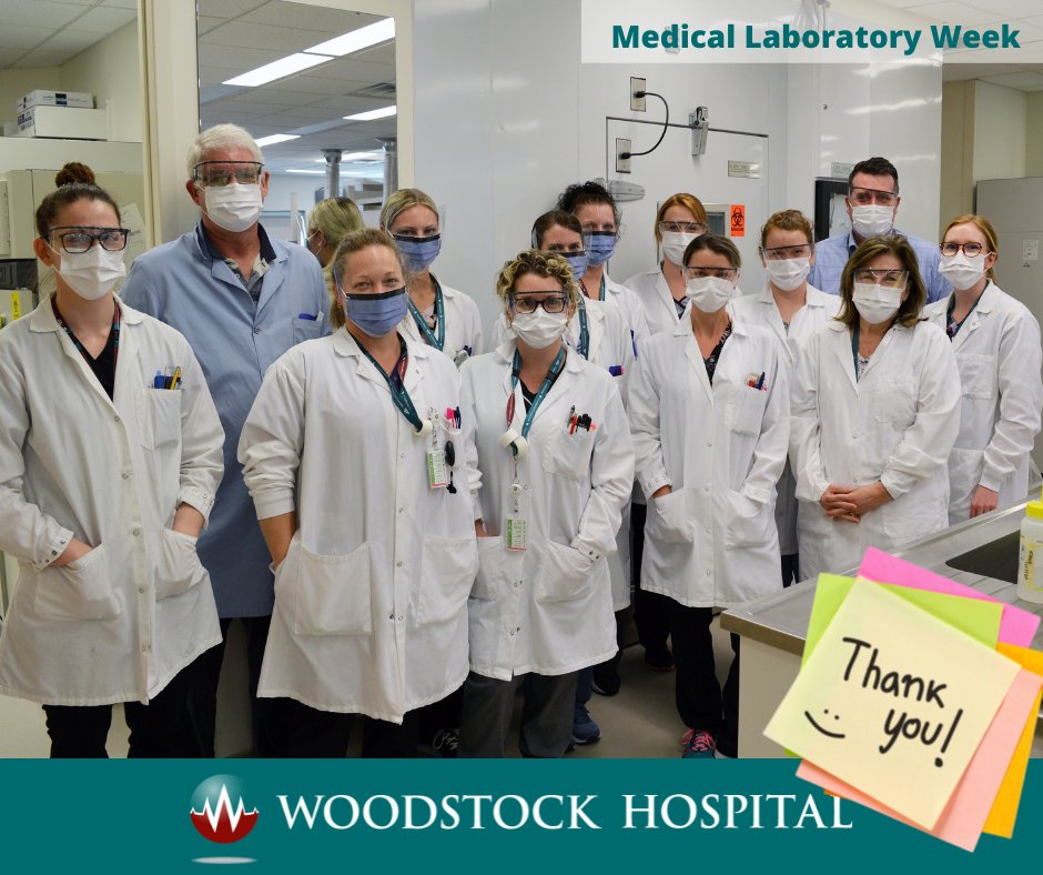 WdskHospital's tweet image. It&apos;s #MedicalLabWeek! This team provides info that allows patients at WH to receive a diagnosis &amp;amp; even helps to guide the course of treatment they receive. A HUGE thank-you to the dedicated Medical Laboratory professionals at WH who play a crucial role in our patient care!