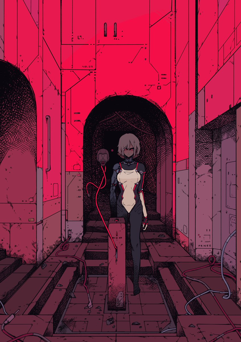 #PortfolioDay
I'm MACKLE a comic artist and illustrator from the UK!!
Working on my scifi webmanga CHOKEPOINT
