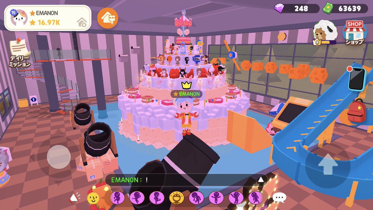 EMAN0N_N0NAME's tweet photo. 祝1周年っ🎂
お誕生日おめでとーーっ

#一緒に遊ぼう #PlayTogether #プレトゥ https://t.co/iN5levxooR