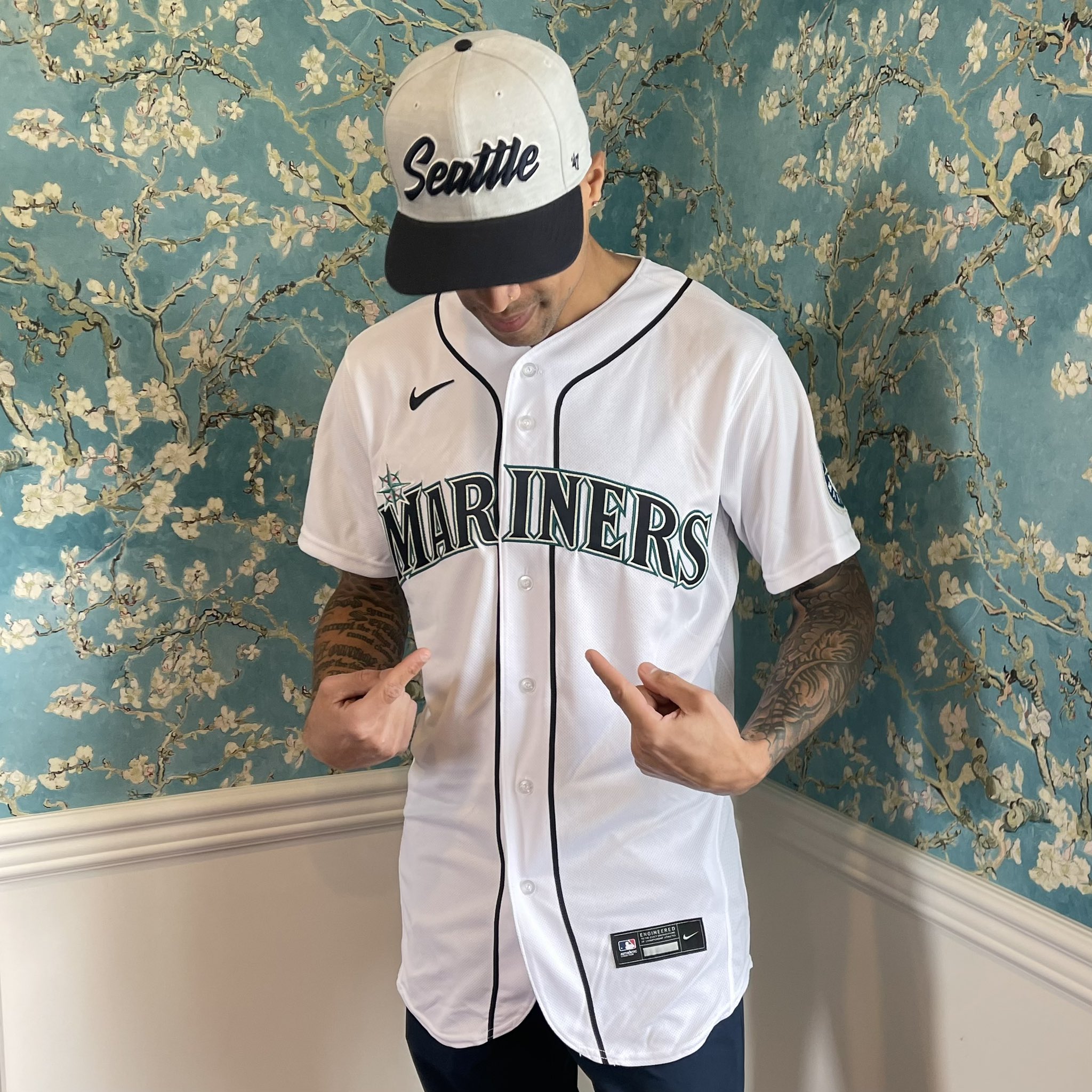 JT Brown on X: Thank you @Mariners for the new threads! Good luck this  season. Can't wait to catch a few games this off season. #seausrise   / X