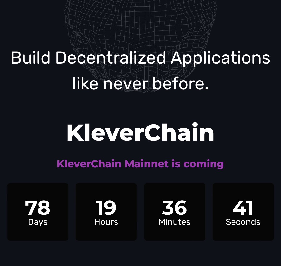 dio_ianakiara's tweet photo. 78 days to go! When the best crypto wallet in the world meets it’s own blockchain. 

Buy $KLV now and help us build the future you want to see. #NFA 

#Klever, your only limit is you. https://t.co/rlRw8Wqnrf