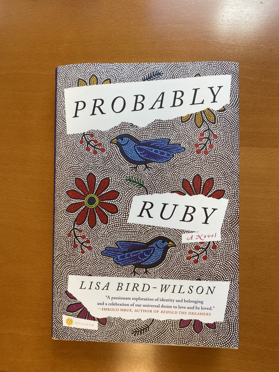 Happy book birthday to PROBABLY RUBY by Lisa Bird-Wilson! 😍 What a delight it is to publish this boo! Imbolo Mbue calls PROBABLY RUBY, 'A passionate exploration of identity and belonging.' Order your copy here: bit.ly/3JF3YIa 🤗