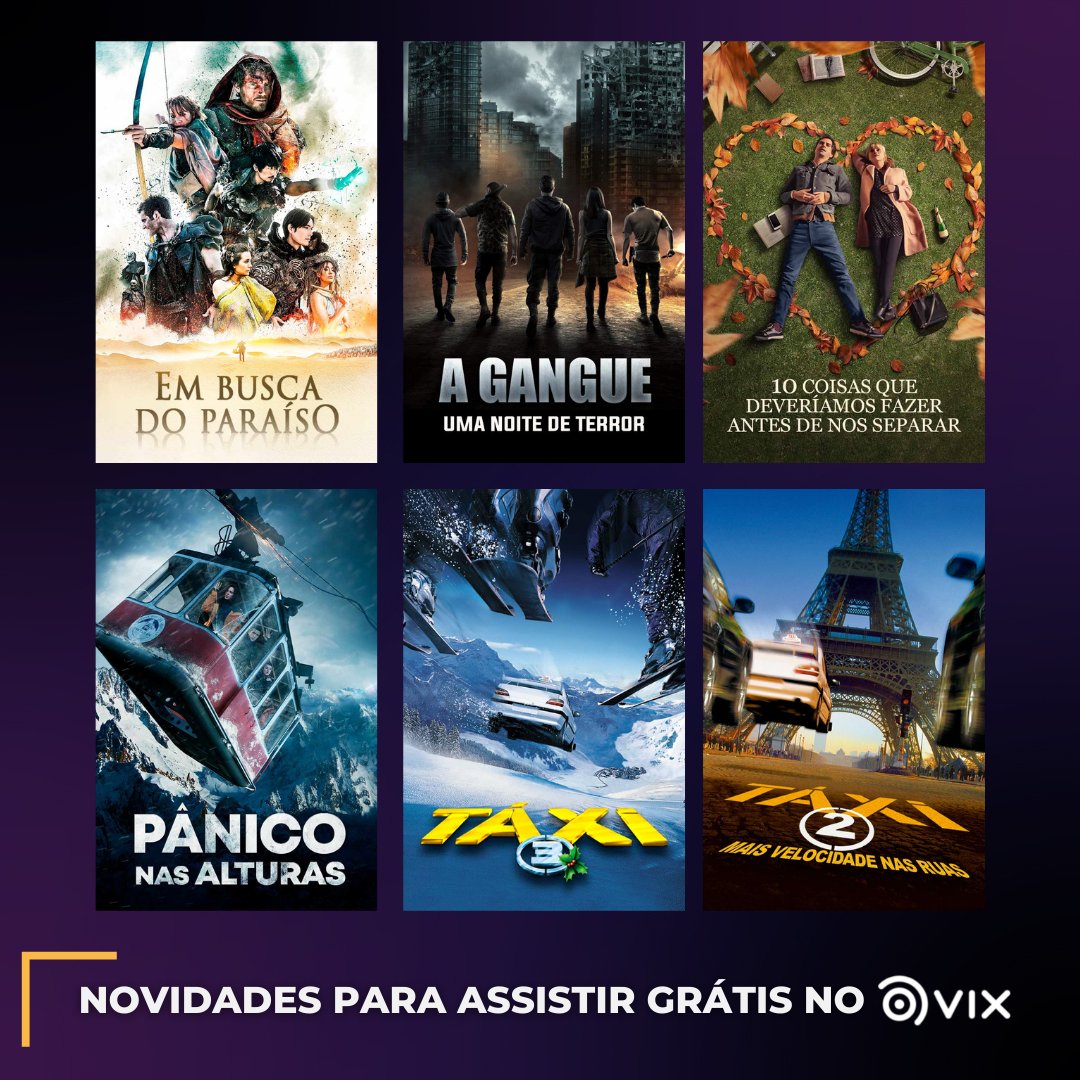 vixbrasil_'s tweet photo. Vêm curtir sem gastar nada https://t.co/cmw4OxxZSU
#filmes #grátis #movies #filmeonline #streaming https://t.co/PmQQfbpq3b