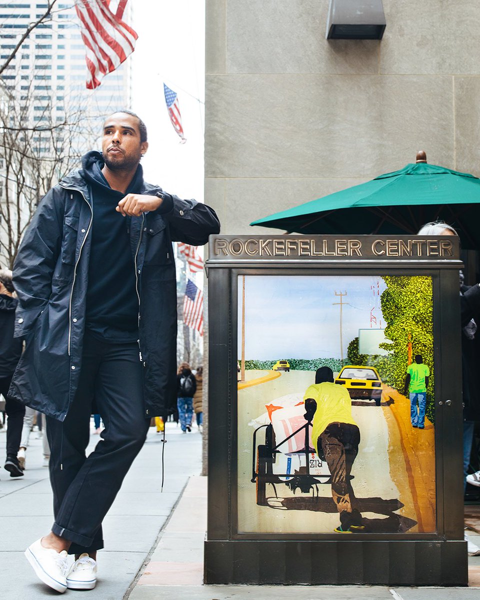rockcenternyc's tweet photo. Hugo McCloud’s art is now on view at Rock Center! Come explore his work in person, and tap our link to find out more: https://t.co/qkcW6aEW2b https://t.co/MM1QuioEcj