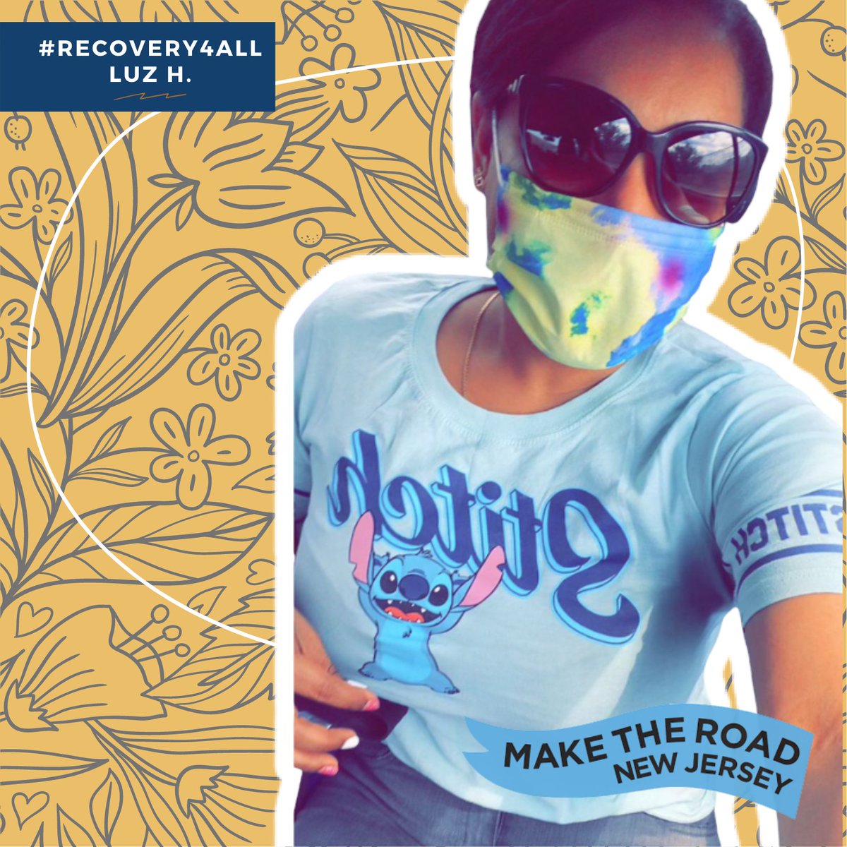 MaketheRoadNJ's tweet photo. Luz from Passaic, is one of the fortunate few to get aid from #ExcludedNJ. Yet, 100s of thousands more New Jerseyans have been left behind.

📣Join her demand: $1 Billion for #ExcludedNJ &amp; permanent safety net aid for excluded workers https://t.co/N7QkIfAz9o