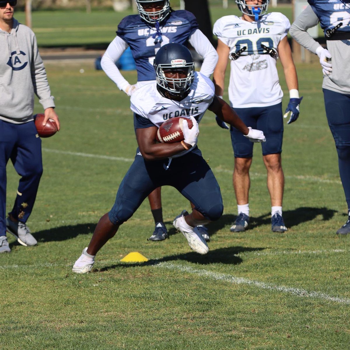 UCDfootball's tweet photo. Continuing to grow everyday #thevoyagecontinues https://t.co/gSRZFsc9kg